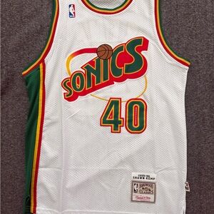 Mitchell & Ness Shawn Kemp Sonics Jersey